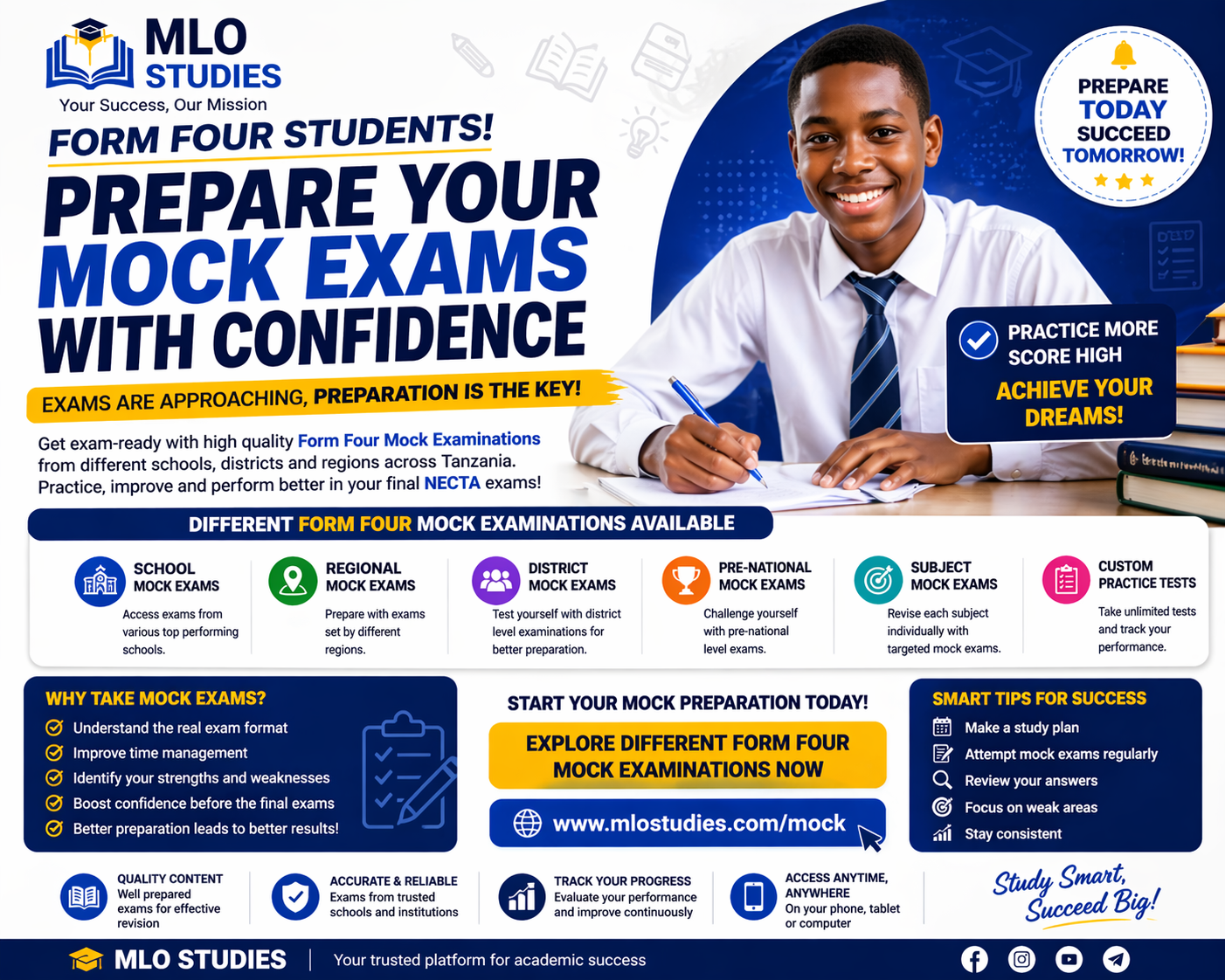 FORM FOUR MOCK EXAMINATIONS – PREPARE WITH CONFIDENCE