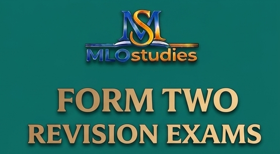 FORM TWO PRE-KIPSSA EXAMINATION (KIBAHA PRIVATE SECONDARY SCHOOL ASSOCIATION (KIPSSA)