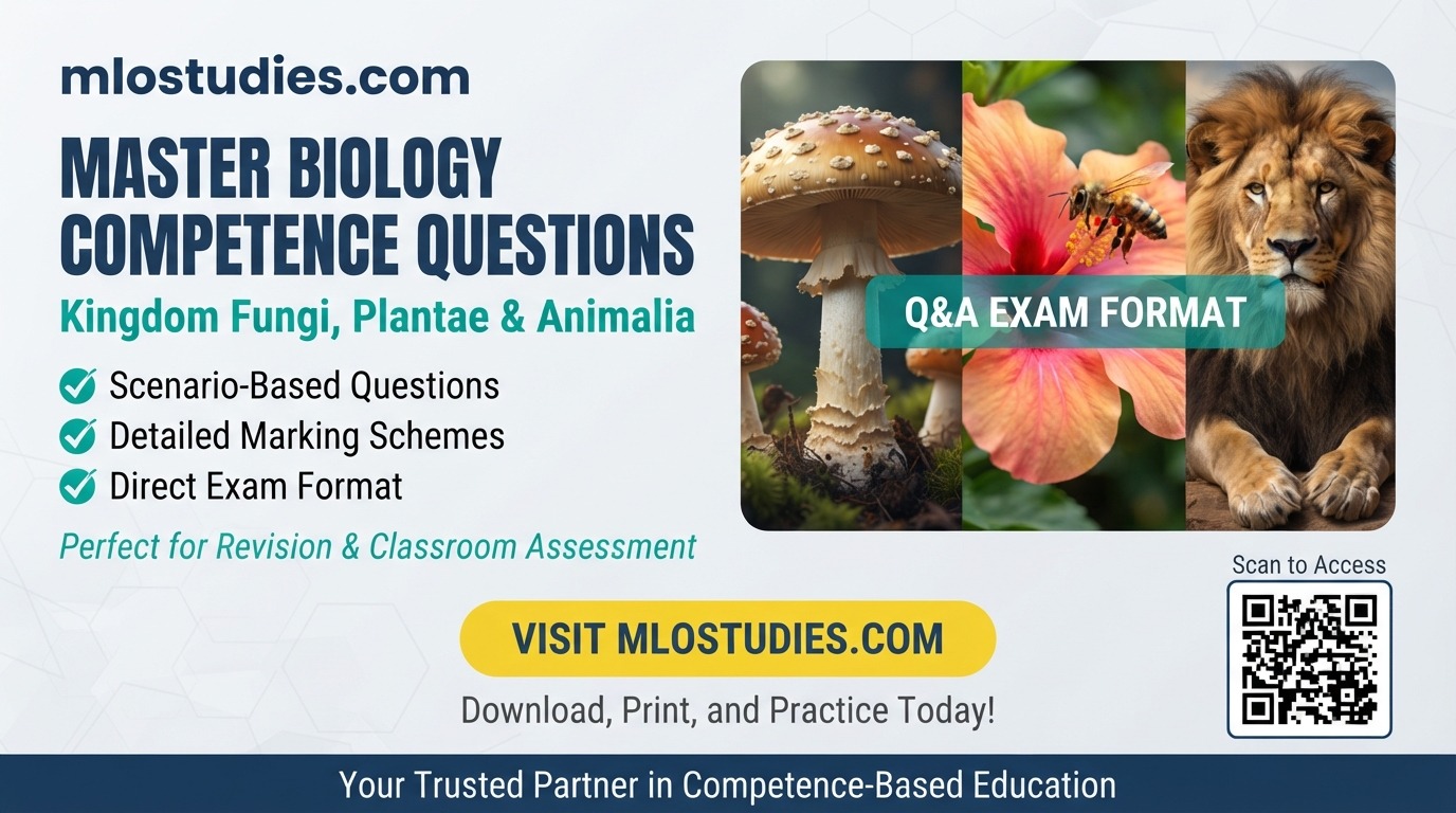 F2 BIOLOGY COMPETENCE BASED QUESTIONS AND ANSWERS